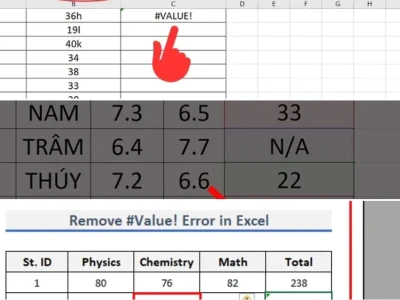 Giải mã lỗi #VALUE trong Excel phép nhân: Nguyên nhân và khắc phục triệt để 2026