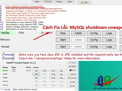 Khắc Phục Lỗi MySQL Trong XAMPP: Hướng Dẫn Chi Tiết & Lời Khuyên Gai Góc