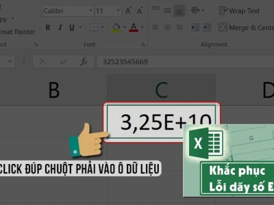 Làm chủ lỗi E+ trong Excel: Từ nhận diện đến khắc phục thần tốc 2026