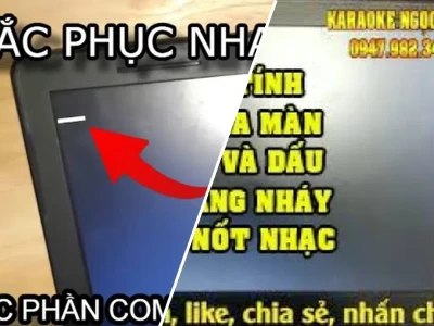Lỗi Gạch Ngang Chớp Chớp Góc Màn Hình Laptop Sửa Sao Cho Đúng?