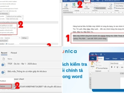 Mách bạn cách sửa lỗi chính tả trong Word nhanh nhất 2026