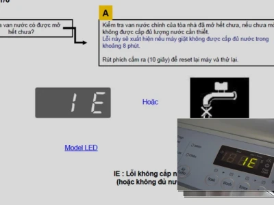 Máy Giặt LG Báo Lỗi IE? Khám Phá Nguyên Nhân & Cách Sửa Cứu Vãn Tình Thế!