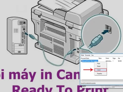 Máy in Canon 2900 Báo Ready To Print Nhưng Không In Được? Lỗi Kinh Điển Và Cách Xử Lý Tận Gốc!