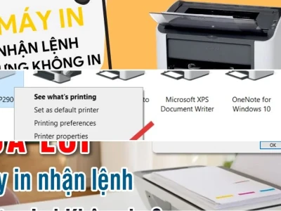 Máy In Nhận Lệnh Nhưng Không In Khắc Phục Thế Nào Bất Chấp Lỗi