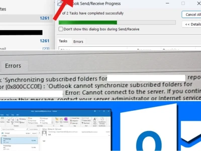 Outlook 2016 Gặp Lỗi Send/Receive Error? Chuyên Gia Bóc Trần Nguyên Nhân Và Cách Khắc Phục Tức Thì