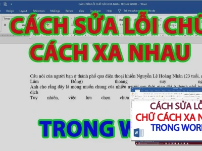 Phá Đảo Lỗi Cách Chữ Word: Thủ Thuật Độc Quyền Từ Chuyên Gia
