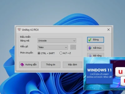Phá Đảo Lỗi Unikey Win 11: Thủ Thuật Cứu Cánh Bạn Cần Biết