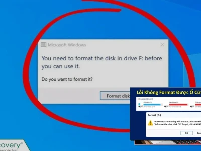 SSD Không Format Được Cứu Hay Vứt Hộp Vứt Đi?