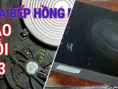 Sửa Bếp Hồng Ngoại Lỗi E3: Thủ Phạm Tản Nhiệt Và Cách Xử Lý Triệt Để Năm 2026