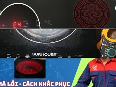 Sửa Bếp Hồng Ngoại Sunhouse Lỗi E4: Giải Mã Nguyên Nhân Và Khắc Phục Hiệu Quả