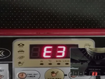 Sửa Bếp Từ Báo Lỗi E3: Chuyện Điện Áp Thấp Hay Lỗi Hệ Thống?