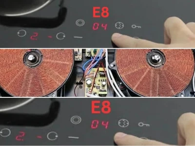 Sửa Bếp Từ Lỗi E8: Bí Quyết Xử Lý Nhanh Gọn