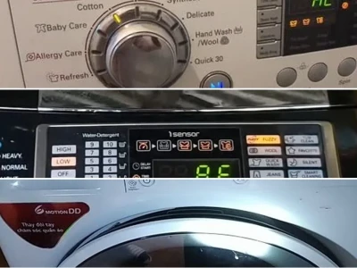 Sửa lỗi AE máy giặt LG: Giải mã nguyên nhân và khắc phục triệt để