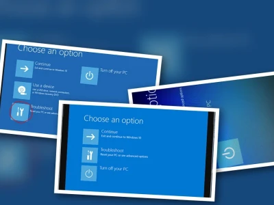Sửa lỗi Choose an Option Win 10 Thủ thuật cứu nguy cho máy tính