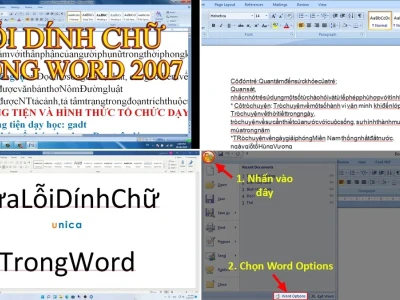 Sửa lỗi dính chữ trong Word 2007 online: Thủ thuật cứu cánh cho văn bản của bạn