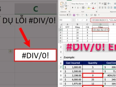 Sửa lỗi DIV/0 trong Excel 2026: Giải pháp tranh cãi từ chuyên gia