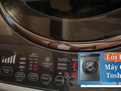 Sửa lỗi EP2 máy giặt Toshiba: Góc nhìn gai góc, dữ liệu chuyên sâu