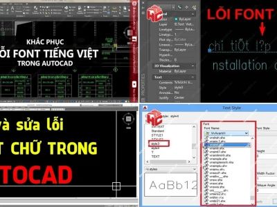 Sửa Lỗi Font Chữ AutoCAD 2007: Giải Pháp Triệt Để Cho Bản Vẽ Rối Rắm