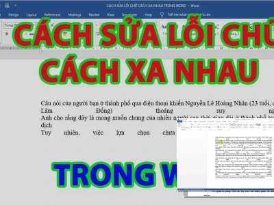 Sửa Lỗi Giãn Chữ Cách Xa Nhau Trong Word 2016 Cách Nhanh Nhất