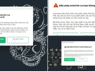 Sửa Lỗi Giấy Phép AutoCAD Không Hợp Lệ Cực Nhanh 2024