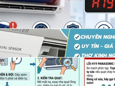 Sửa Lỗi H19 Điều Hòa Panasonic Bao Nhiêu Tiền? Phân Tích Chuyên Sâu