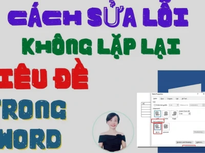 Sửa lỗi không lặp lại tiêu đề trong Word: Thủ thuật hay bài học đắt giá?