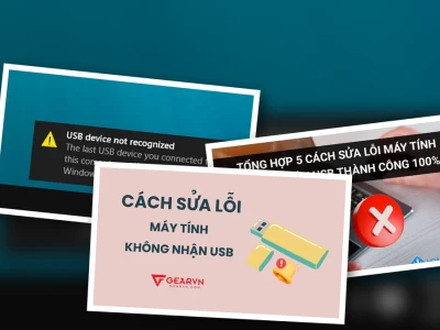 Sửa Lỗi Máy Tính Không Nhận USB Cực Nhanh 2026: Lật Tẩy Nguyên Nhân