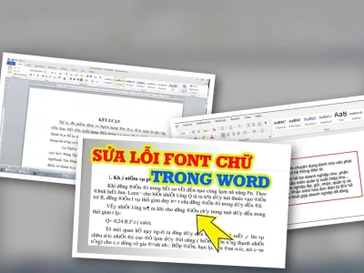 Sửa lỗi phông chữ online: Tuyệt chiêu cứu cánh văn bản lỗi