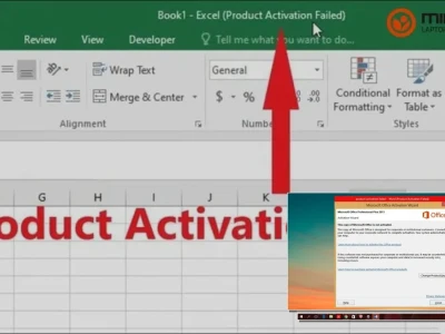 Sửa lỗi Product Activation Failed Excel 2010: Bí mật đằng sau màn hình đỏ chói
