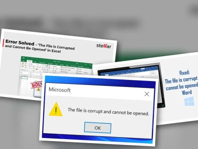 Sửa lỗi The File is Corrupted and Cannot be Opened Nhanh Chóng