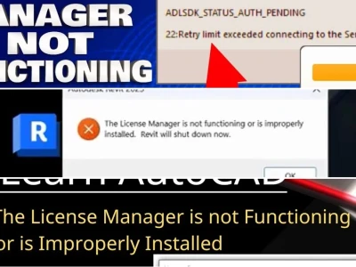 Sửa lỗi The License Manager Is Not Functioning Autocad: Giải pháp triệt để
