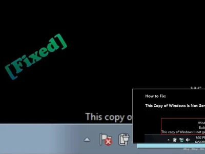 Sửa lỗi This Copy of Windows is not Genuine Build 7601: Giải pháp cấp tốc hay tiềm ẩn rủi ro?