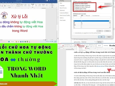 Sửa Lỗi Tự Động Viết Hoa Trong Word: Thủ Thuật Hay Hay Cạm Bẫy Người Dùng?