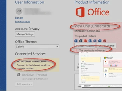 Sửa lỗi Unlicensed Product Microsoft Office 365: Thủ phạm ẩn diện và cách đối phó