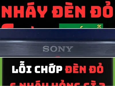 Tivi Sony Nháy Đèn Đỏ 6 Lần Lỗi Phần Cứng Hay Lỗi Vô Hình?