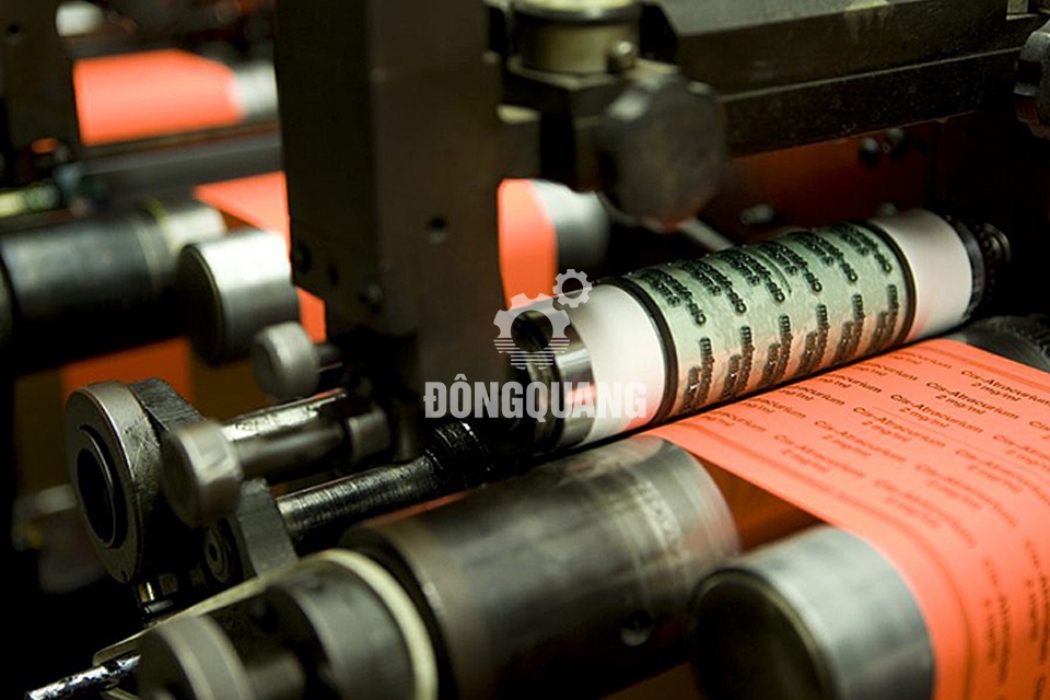 Máy in flexo 1 màu in ấn rõ nét phổ biến cho ngành bao bì