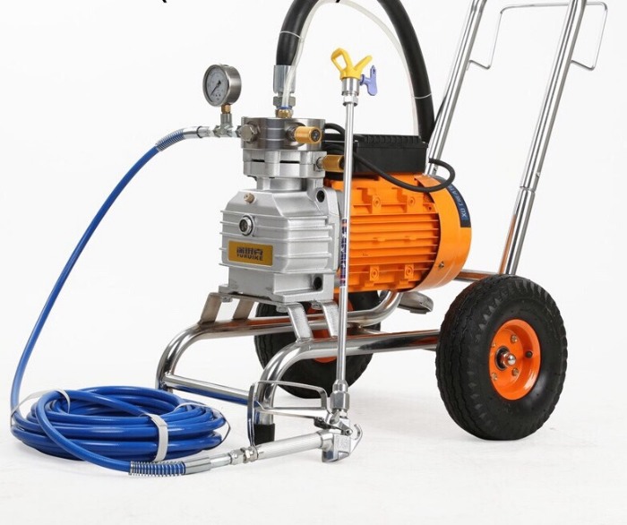 Giải đáp giá máy phun sơn công nghiệp khoảng bao nhiêu?