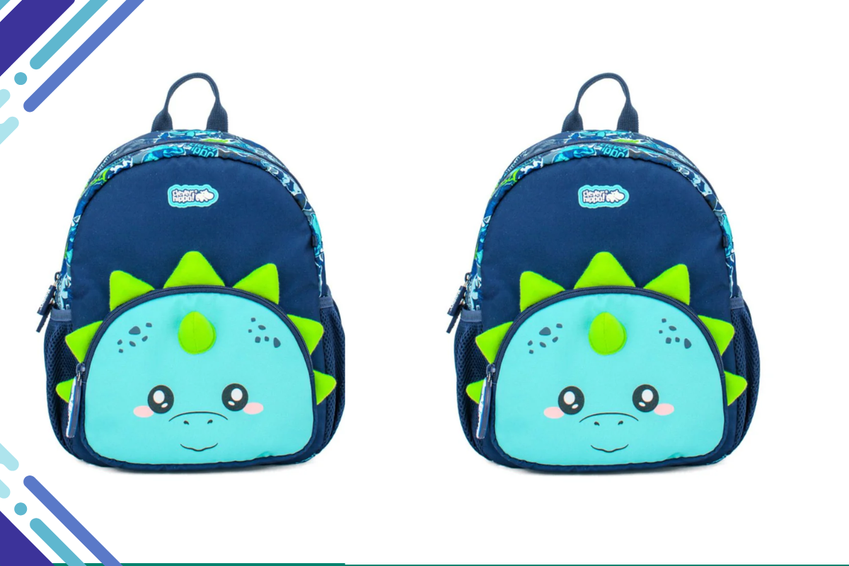 Balo Mẫu Giáo CLEVER HIPPO Mini Rồng Con Thiết Kế Nhỏ Gọn